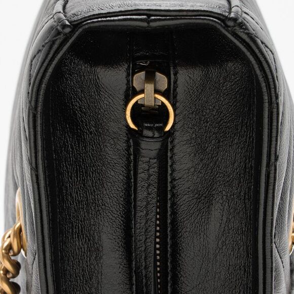 Gucci Matelasse Calfskin GG Marmont Medium Chain Tote - Picture 9 of 16